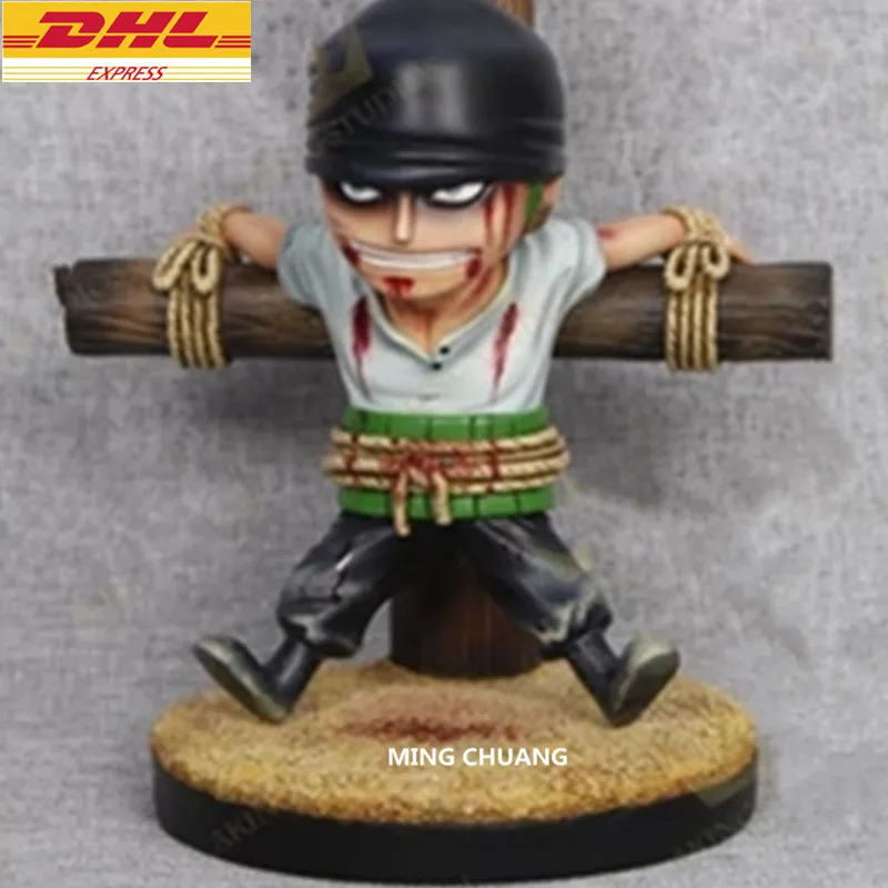 ONE PIECE Statue The straw hat Pirates Swordman Roronoa Zoro Bust Luffy Partner Full Length