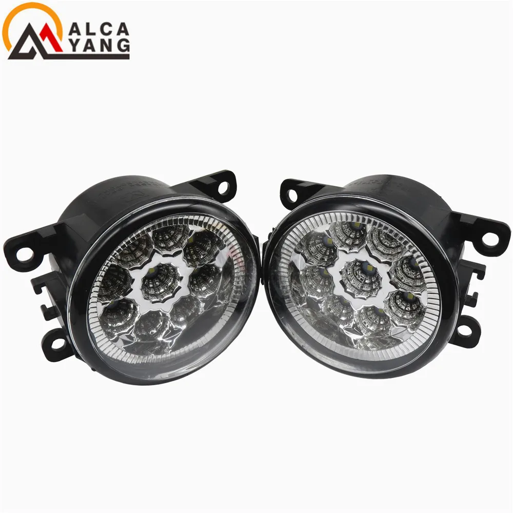 

6000K CCC 12V car-styling DRL Fog Lamps lighting LED Lights 55W /1 SET For Renault DUSTER LATITUDE LOGAN Laguna / MEGANE 2/3/CC