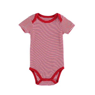 Лето ; Детский комбинезон с вышивкой в виде Красной обезьяны; Одежда для маленьких мальчиков; комбинезон для новорожденных; нижнее белье с короткими рукавами; хлопковый костюм - Цвет: 15206