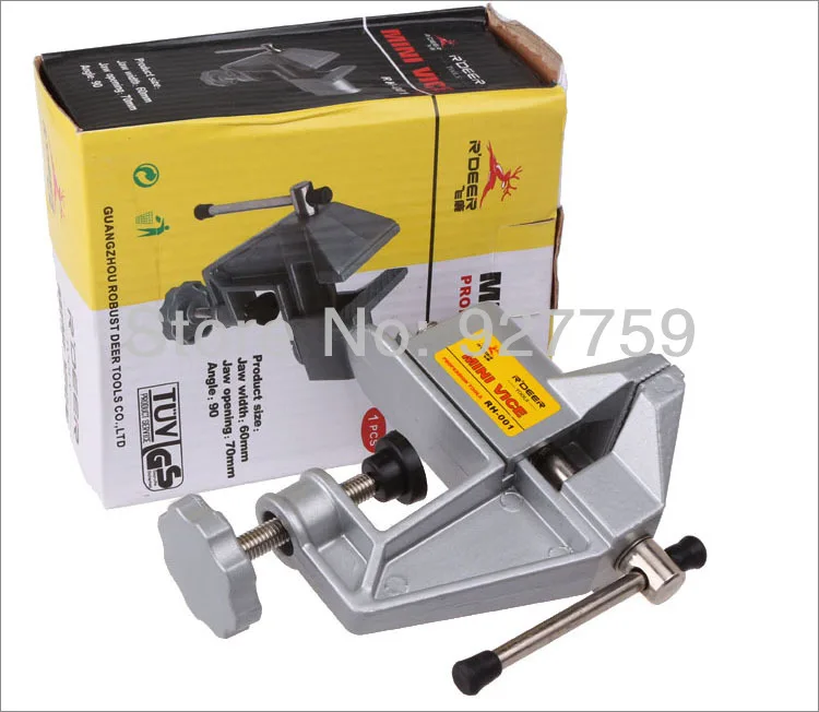 

Small vise aluminum table vise RH-001 Upscale movable table vise mini upscale vise