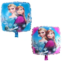 18 polegadas Ice snow Queen Princesa Elsa balões foil balão globos 30 pcs feliz aniversário decorações do partido crianças presentes brinquedos wholesal