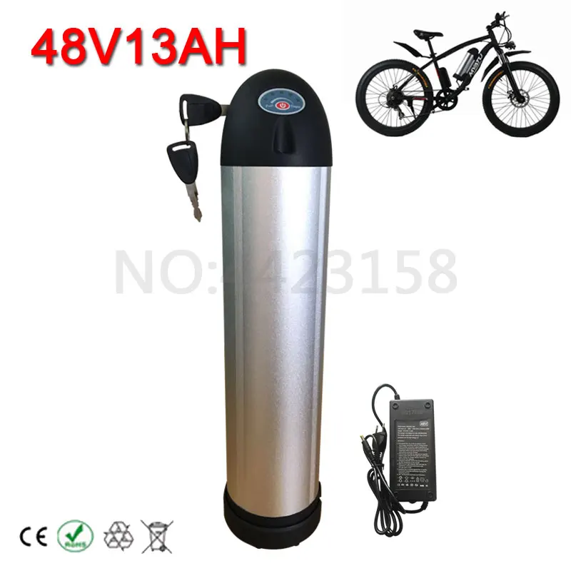Discount EU US No Tax Great 48V Bottle Battery 48V 13AH Electric Bicycle Battery Down Tube Type Lithium ion Battery Pack with 2A Charger 1 Discount EU US No Tax Great 48V Bottle Battery 48V 13AH Electric Bicycle Battery Down Tube Type Lithium ion Battery Pack with 2A Charger 1