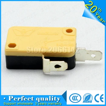 

Yellow Two Terminal Microswitch (without lever)