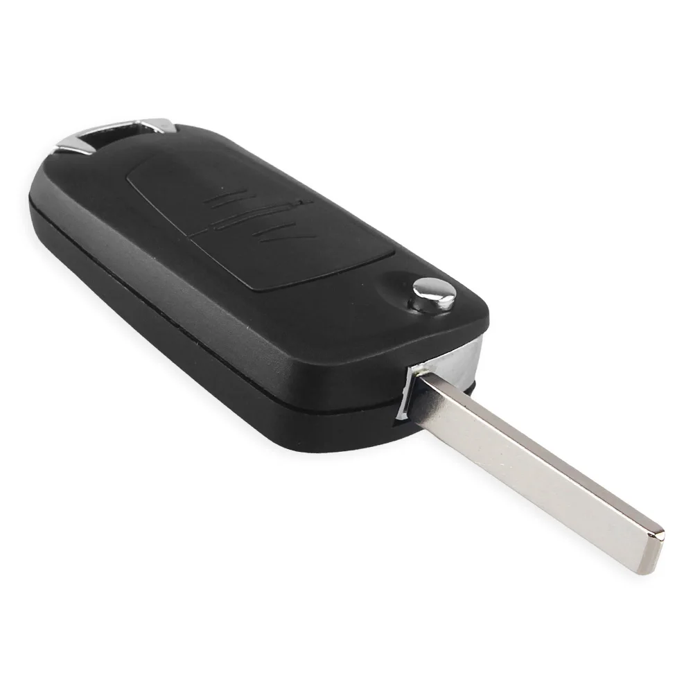 KEYYOU Новый 2 кнопочный откидной складной чехол для ключа Opel Corsa Astra Kadett Monza Монтана