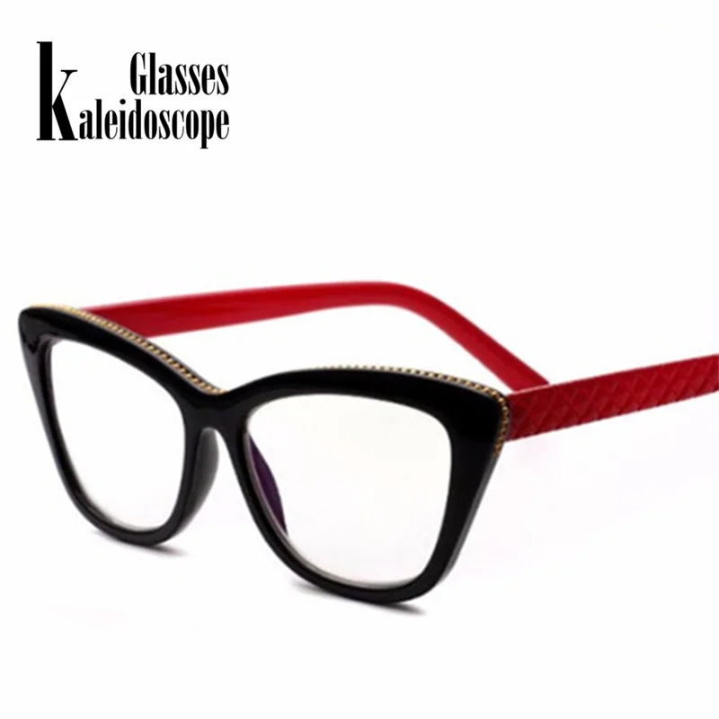 

Kaleidoscope Glasses Women Double light Reading Glasses Cat Eye Glasses for Reading Hyperopia Presbyopia Eyewear Diopter