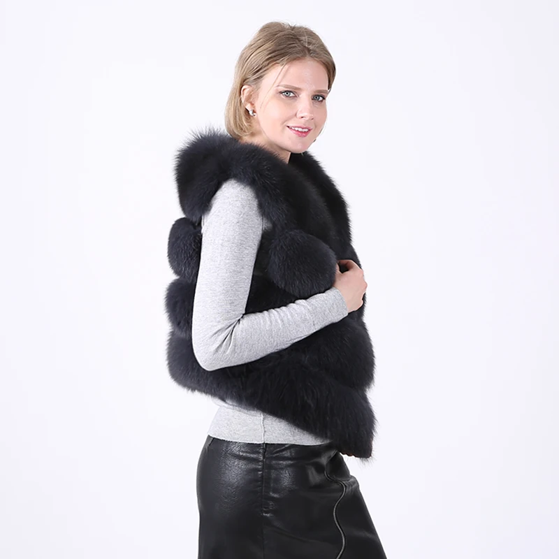 Однобортный однотонный однобортный меховой жилет и куртка, натуральная женская теплая Красивая замша, настоящая