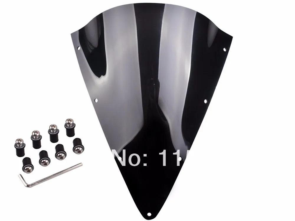 

motorcycle Dark Smoke Windscreen Windshield case for YAMAHA FZS600 FZS 600 Fazer 2002-2003