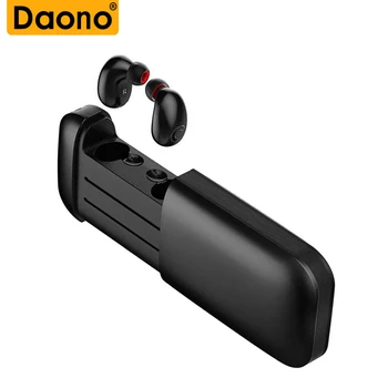 

DAONO TWS B5 Mini Bluetooth Earphone Wireless Earbuds Stereo 2600mAh Power Bank for phone sport IPX5 waterproof with microphone
