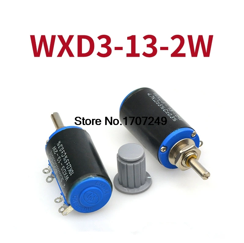 10 шт WXD3-13-2W 100 220 470 680 1K 2K2 3K3 4K7 5K6 6K8 10K 22K 33K 47K 100K ohm вращающийся потенциометр + головка |