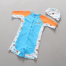 Chumhey/От 4 до 6 лет купальный костюм для девочек, Цельный купальник с длинными рукавами, УФ-защита, 50+ летний купальный костюм Пляжная одежда для серфинга