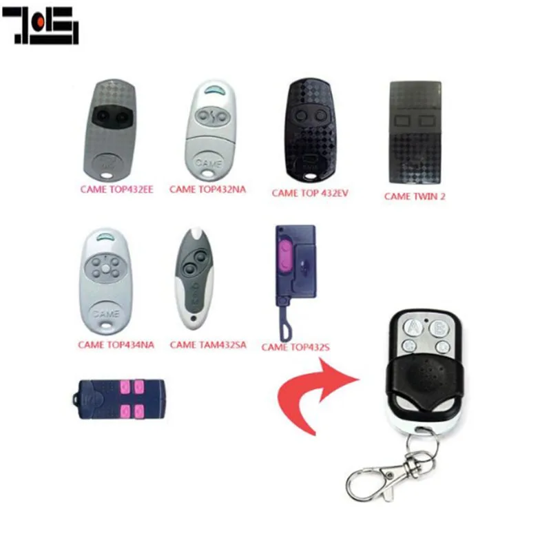 

Duplicator 433.92mhz CAME Garage gate remote with battery