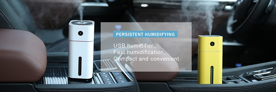 Anycuros New Mini Car Air Humidifier USB Mute Cylindrical humidifier Air Purifier Home Car Office Multi-Function Humidifier Mist Purifier (1)