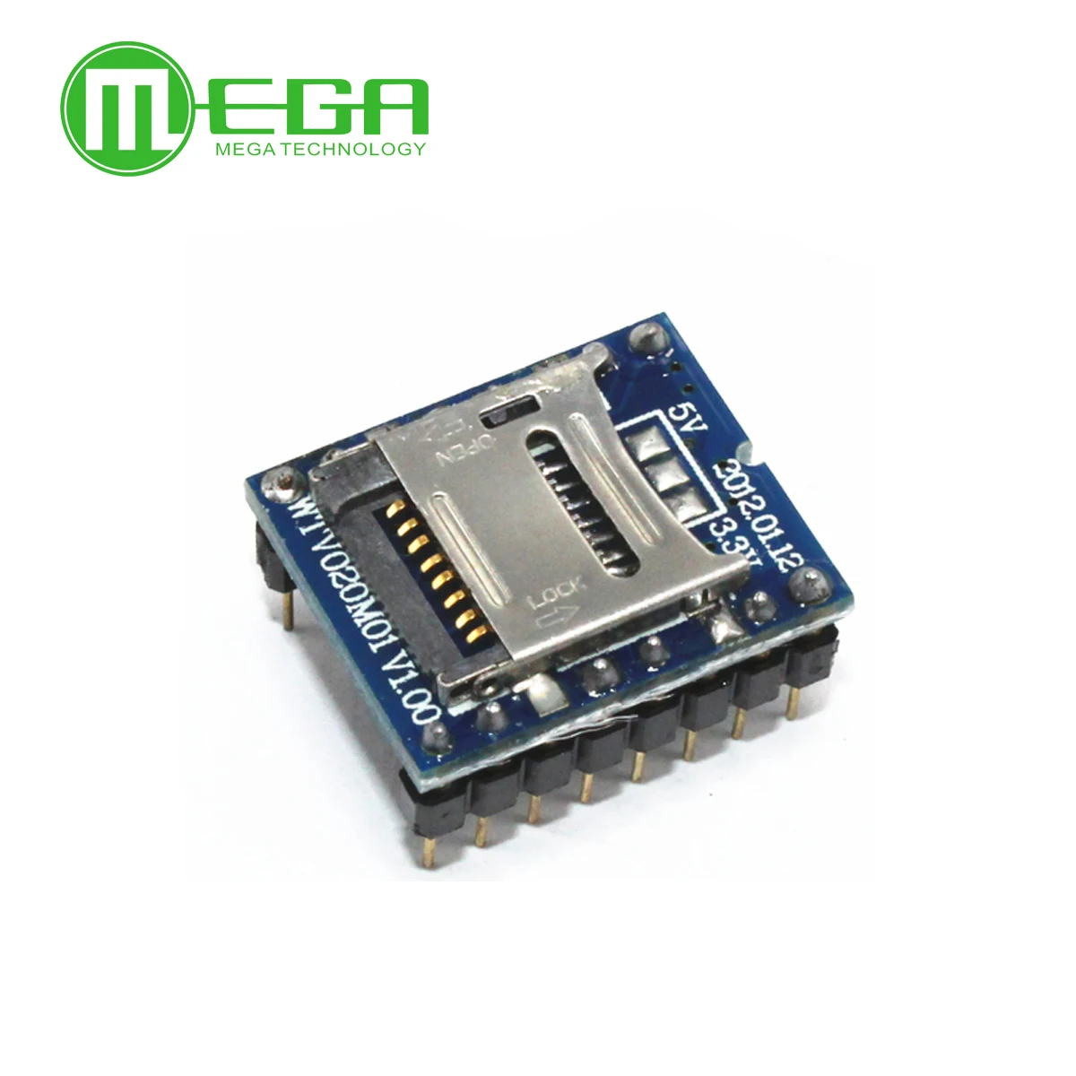 WTV020 WTV020-SD WTV020SD-20SS мини SD карта MP3 звуковой модуль голосовой модуль для PIC Arduino 2560 UNO R3 WTV020-SD-16P