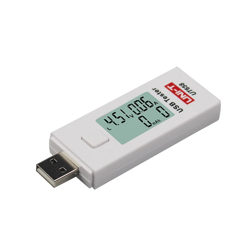 UNI-T UT658/UT658B USB тестер цифровой ЖК-монитор напряжения измеритель тока измеритель емкости тестер напряжения тока детектор Тестер