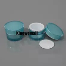 100 шт./лот Емкость 15 мл 15 г высококачественная акриловая банка для крема бутылка для косметической упаковки