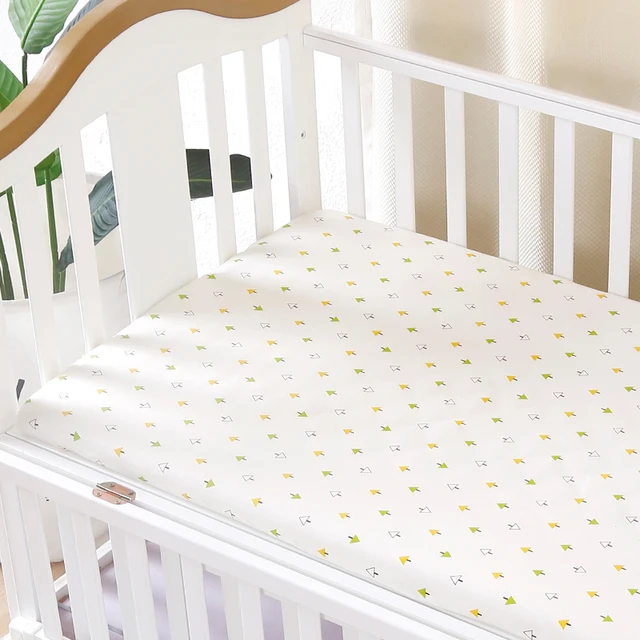 Buy Crib Sheet Pure Cotton Fitted Sheet for Newborns