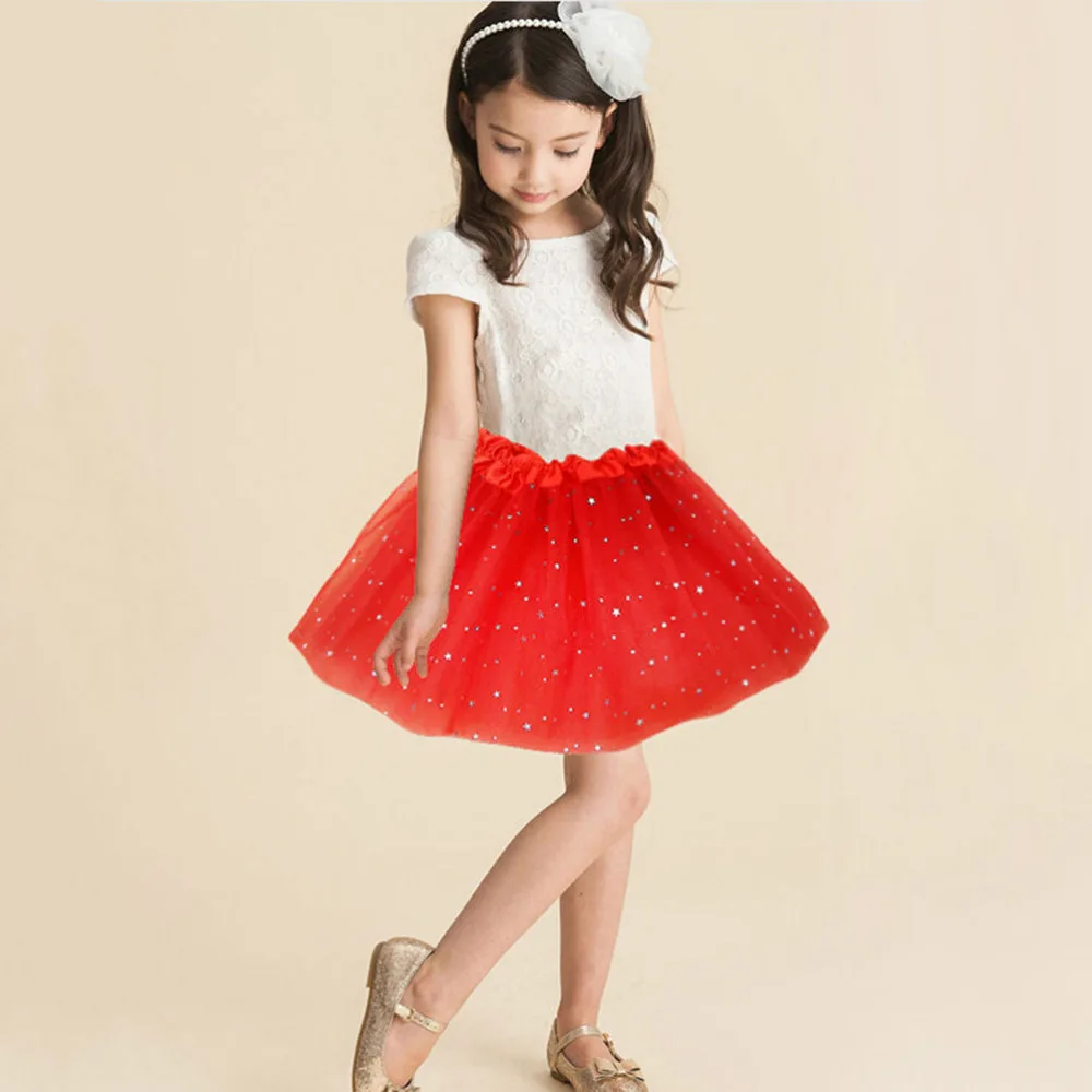 Children Fluffy Tutu Skirt Baby Girls Skirts Princess Skirt Girls Dance