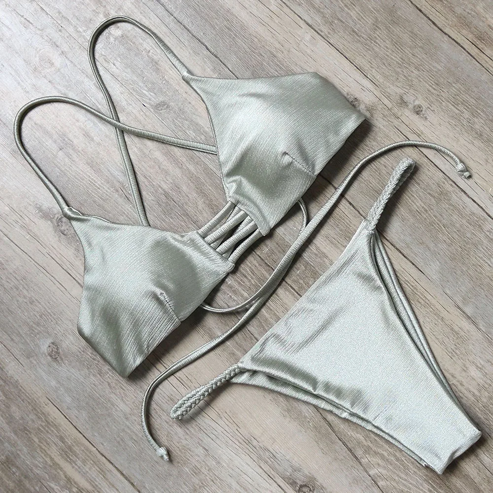 

MOOSKINI Hot Swim Wear Bikini Sexy Swimsuit Women Push Up Bikini Set Swimwear Female Bathing Suit Maillot De Bain Femme 2019