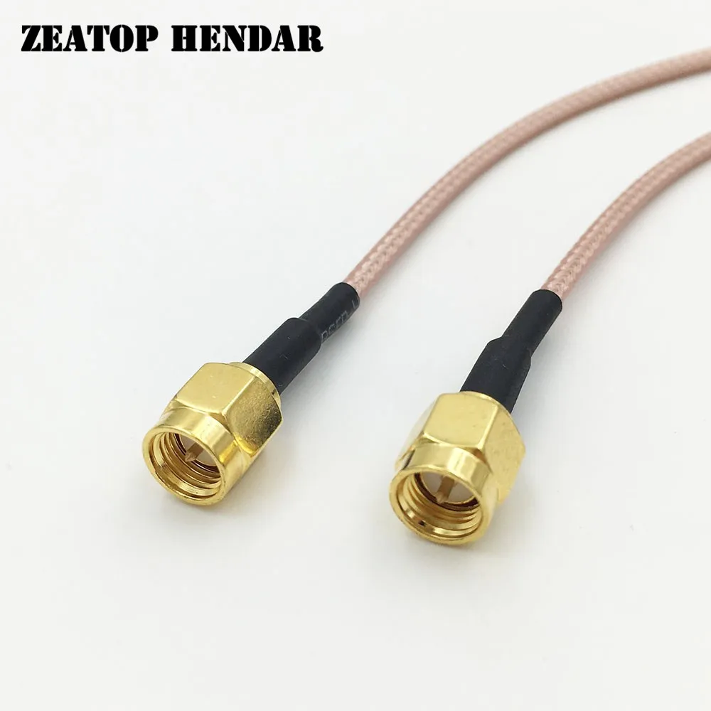 

5Pcs SMA Male Jack to SMA Male Straight Plug RF RG316 Wire Coaxial Pigtal Cable Connector 5CM 10CM 15CM 20CM 30CM 50CM 1M 2M