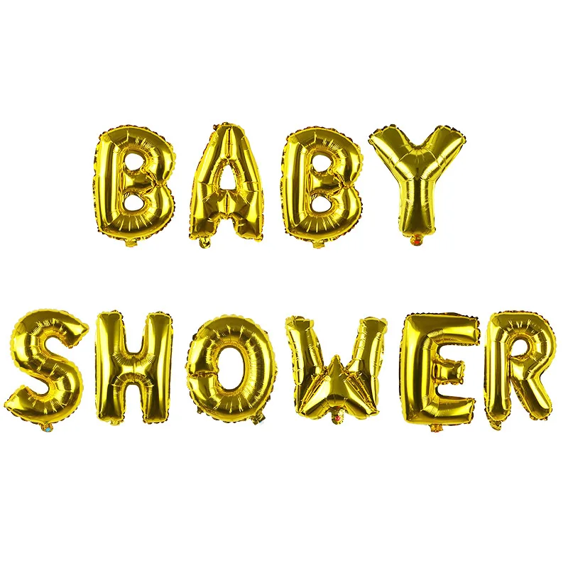 Baby Boy Girl Foil Balloons Kids Birthday Party Decoration It is a Girl/Boy Air Ballon Hanging Bunting Banners Baby Shower Toys