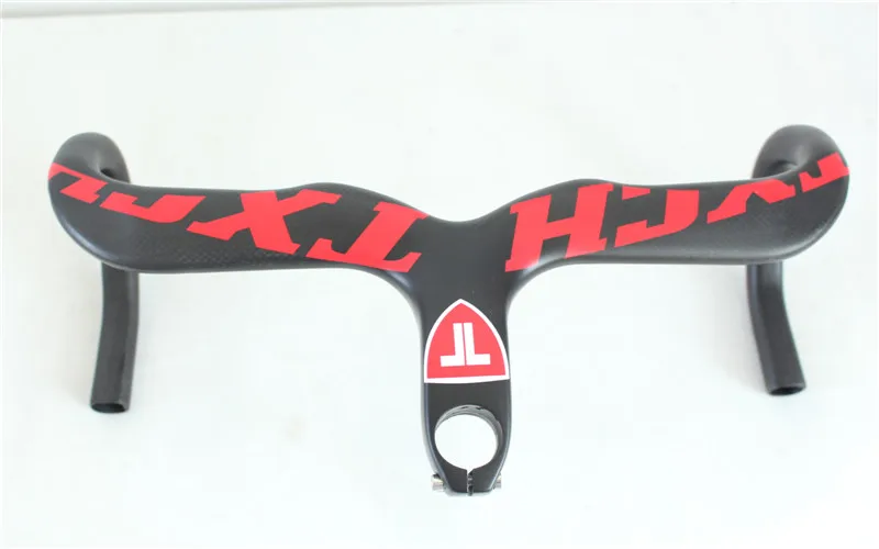 TXCH Carbon Fiber MTB/Road Bicycle Handlebar With Stem / Mountain Bike