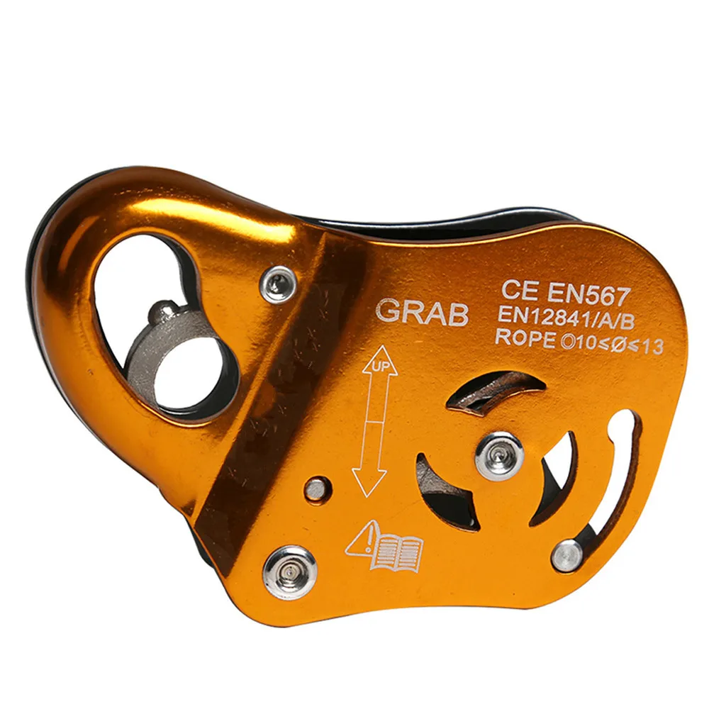 

Rock Climb Asending & Descending Safety Equipment Removable Rope Gripper Automatic Lock Anti Fall Protctive Gear