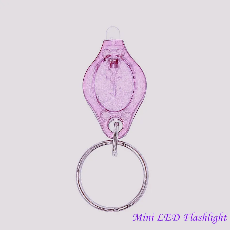

UV Mini LED Flashlight Keychain Torch Light Lamp Id Currency Passports Detector Christmas Halloween Decoration Gifts