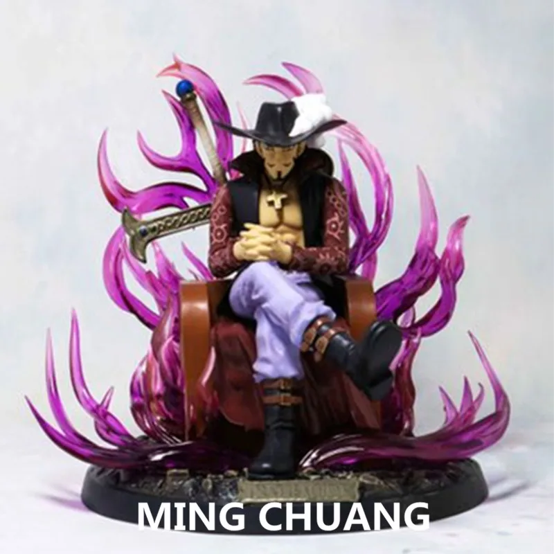 

ONE PIECE Seven Warlords Of The Sea Dracule Mihawk PVC 20CM Action Figure Collectible Model Toy BOX Christmas Present Z142