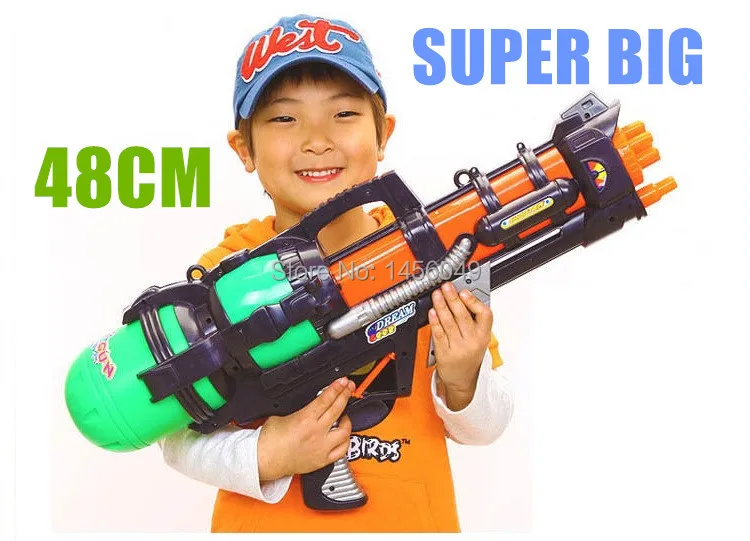 

Big Water Gun Pistol Inflatable High Pressure Gun Shooting Squirt Water Bullet Plastic Outdoor Fun & Sports Summer Toys