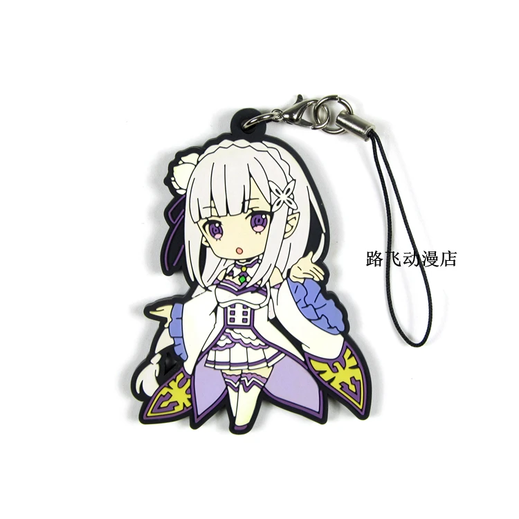 Экшн фигурка Subaru Re: жизнь в другом мире от нуля Rem Ram Emilia Natsuki модель аниме
