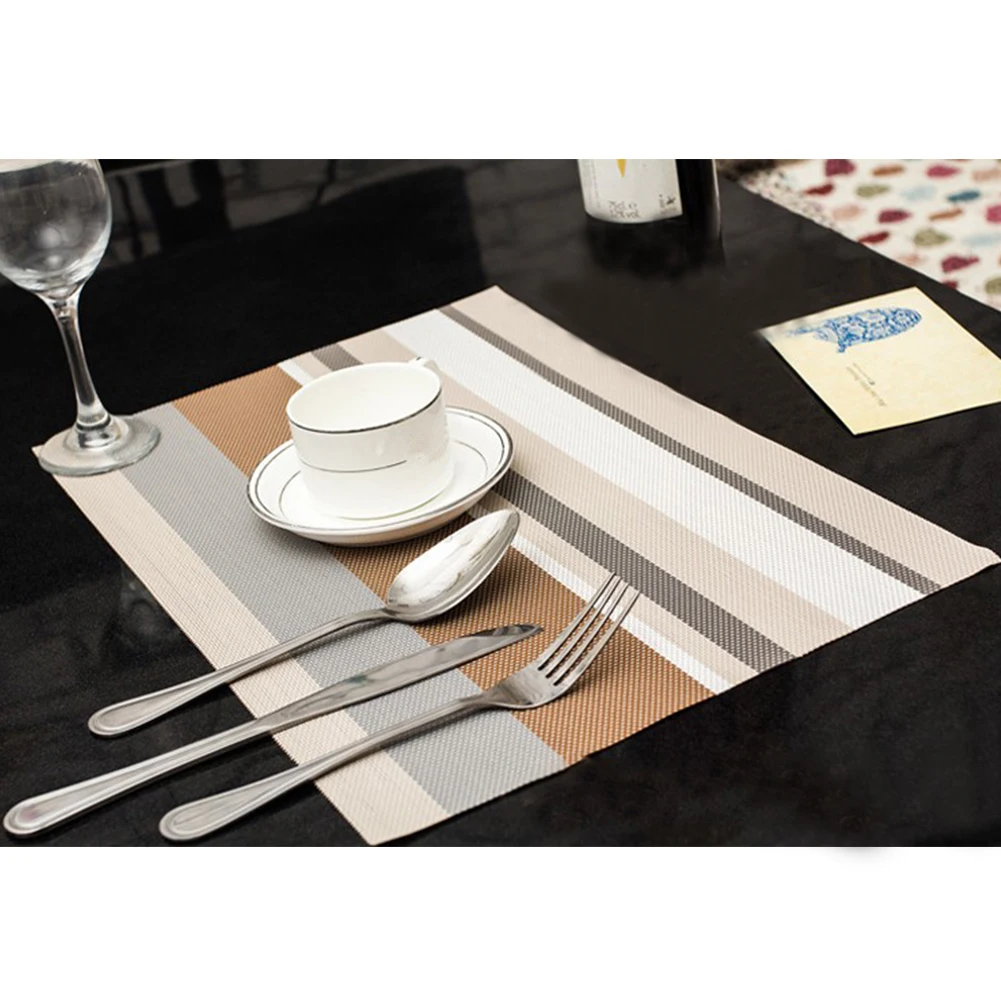 The 10 Best Placemats Of 2022 Place Mats Set Of Colorful Stripes