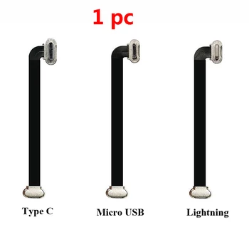 

Micro USB/Type-c/Lightning Port Charge Cable Seamless PTZ Power Supply Line for Zhiyun Smooth4/3 Handheld Gimbal Stabilizer