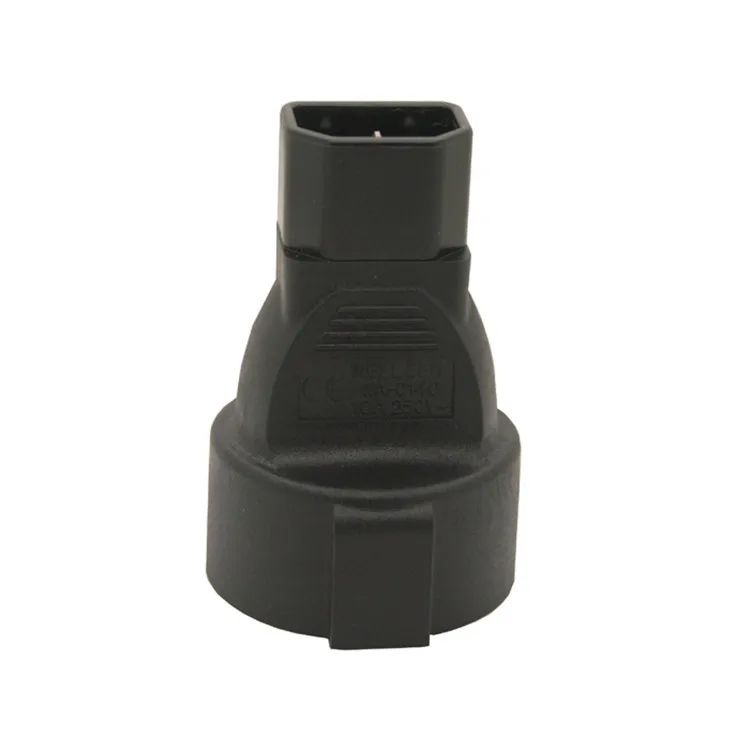 

UPS/PDU CEE 7/7 3 Pin Female to IEC 320 C14 3 Pin Male adapter Power Adapter