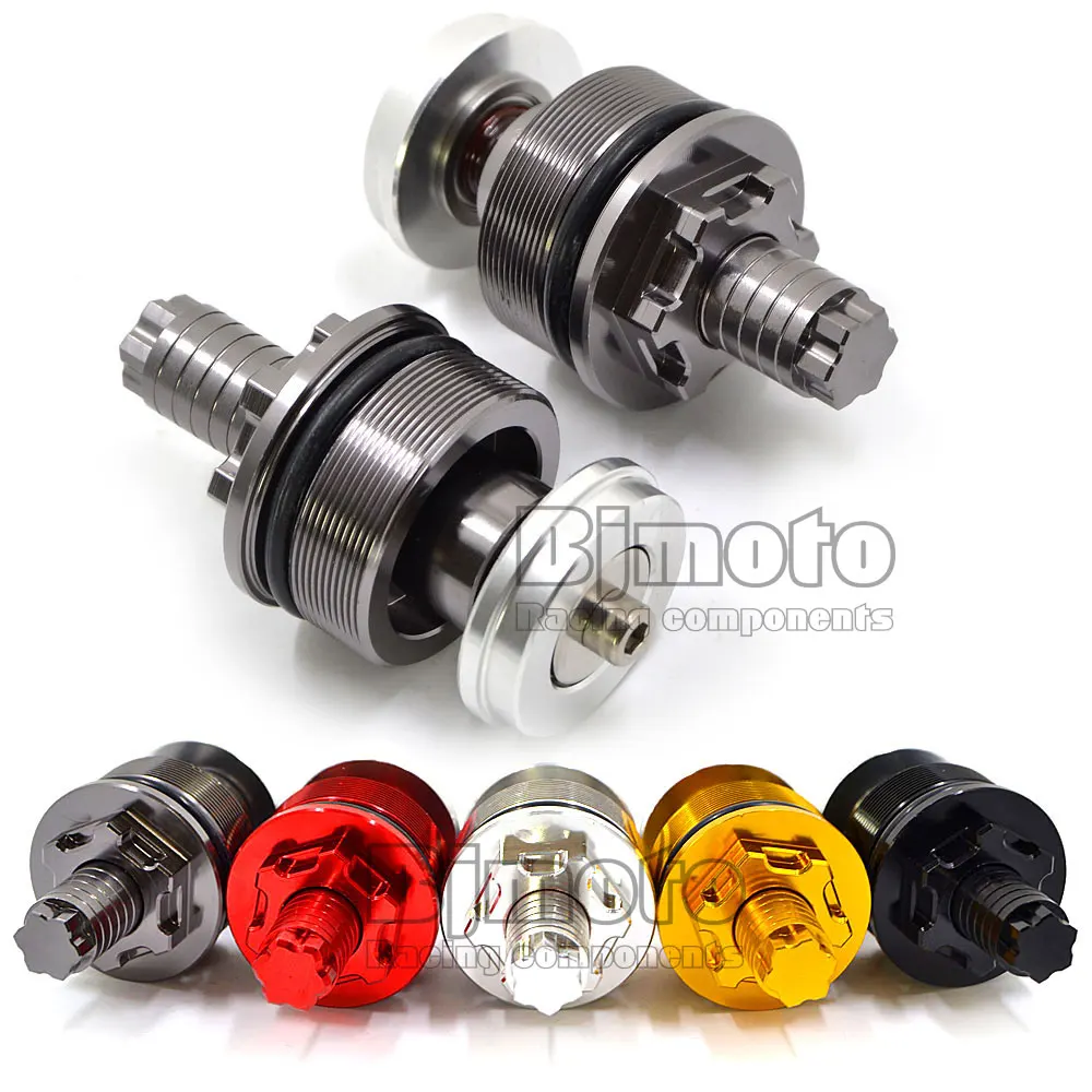 Online BJMOTO de la motocicleta de aluminio Titiuam CNC precarga tenedor de los ajustadores para Yamaha R3 2015 2018 R3 ABS 2017 2018 r25 2013 2018 MT07