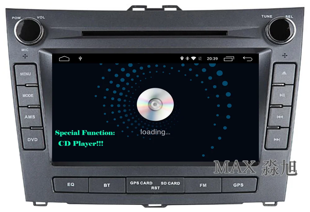 Cheap MAX 2 din Car Radio GPS Navigation System For BYD L3 CD Player Bluetooth call/music steering wheel control Free Map Mirror Link 2