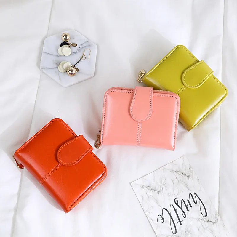 Top Quality Wallet Women Fashion Purse Female Leather Pu Multifunction Small Money Bag Coin Pocket Case | Багаж и сумки
