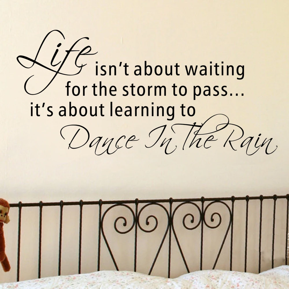 Life Isnt About Waiting For The Storm To Pass Its About Life Isnt About Waiting For The Storm To Passits About Learning