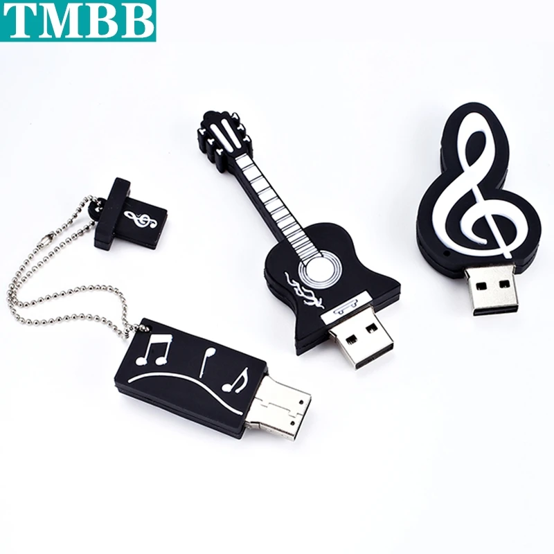 Hot Strumento Di Musica Usb Flash Drive A Buon Mercato Pen Drive 4 Gb 8 Gb 16 Gb Usb Stick Di Memoria 128 Gb 32 Gb 64 Gb Pendrive U Disk Regalo Creati