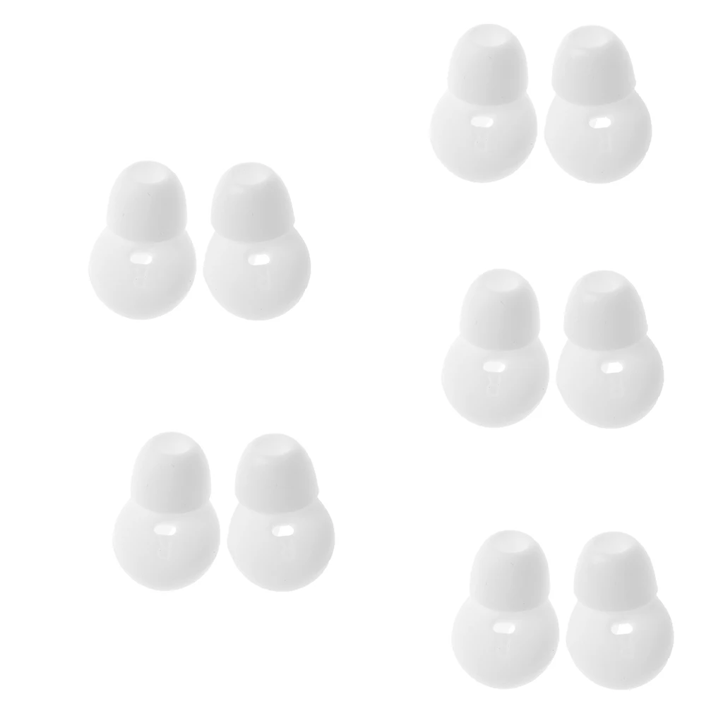 5Pairs Soft Anti-slip Replacement Eartips Earbuds Cushions Ear pads Covers For Samsung Circle R130 In-Ear Earphone Headphone