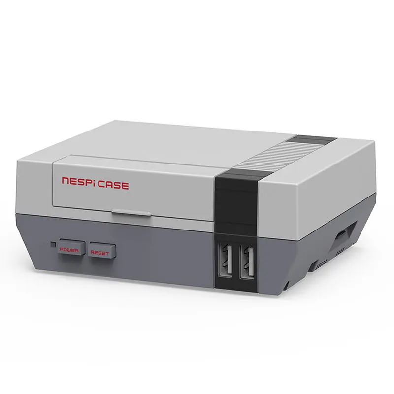 

Elecrow NESPi Case for Raspberry Pi 3 2 B+ by Old Skool Tools Plastic RPI 3 Case Classical NES Style Portable Cool DIY Kit