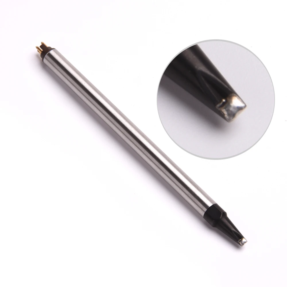 KNOKOO DS-24GDV14-BZ15(DCS-24DV1-2) Soldering Iron Tips DC48V 101MM Length Black Chromium for Robot | Инструменты
