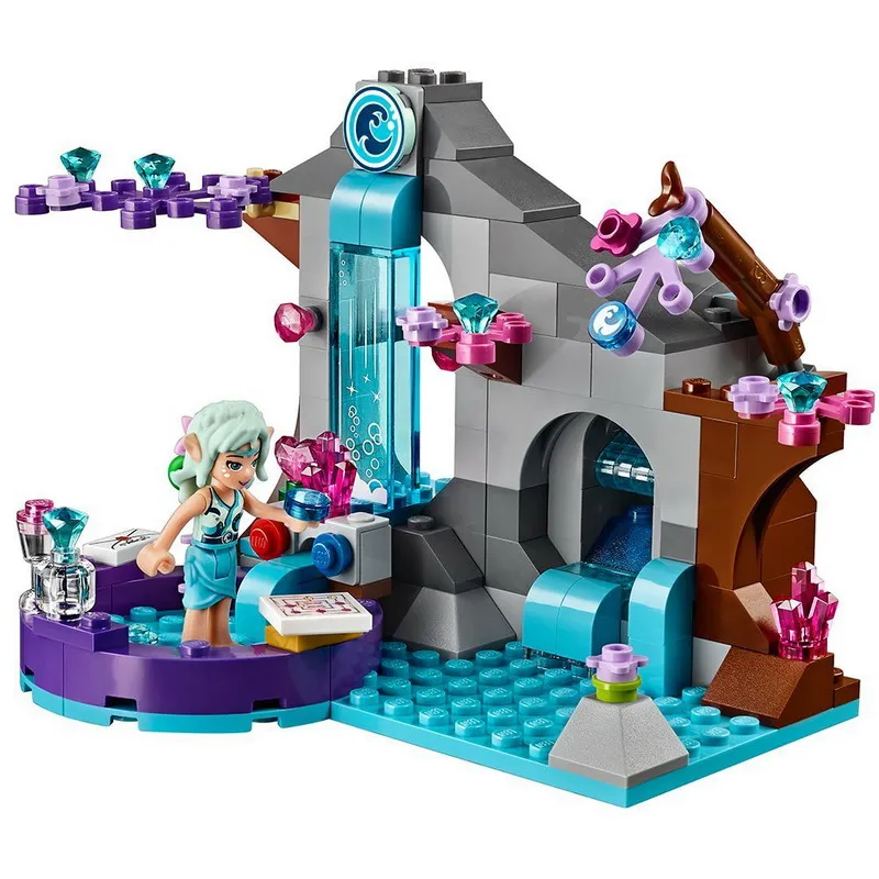 

Friend Series Naida Secret Spa Elves Model Building Block Bricks Toys Compatible With Legoings Girl Friends