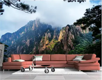 

Custom photo 3d room wallpaper Non-woven mural Hd peaks towering scenery painting 3d wall murals wallpaper for walls 3 d