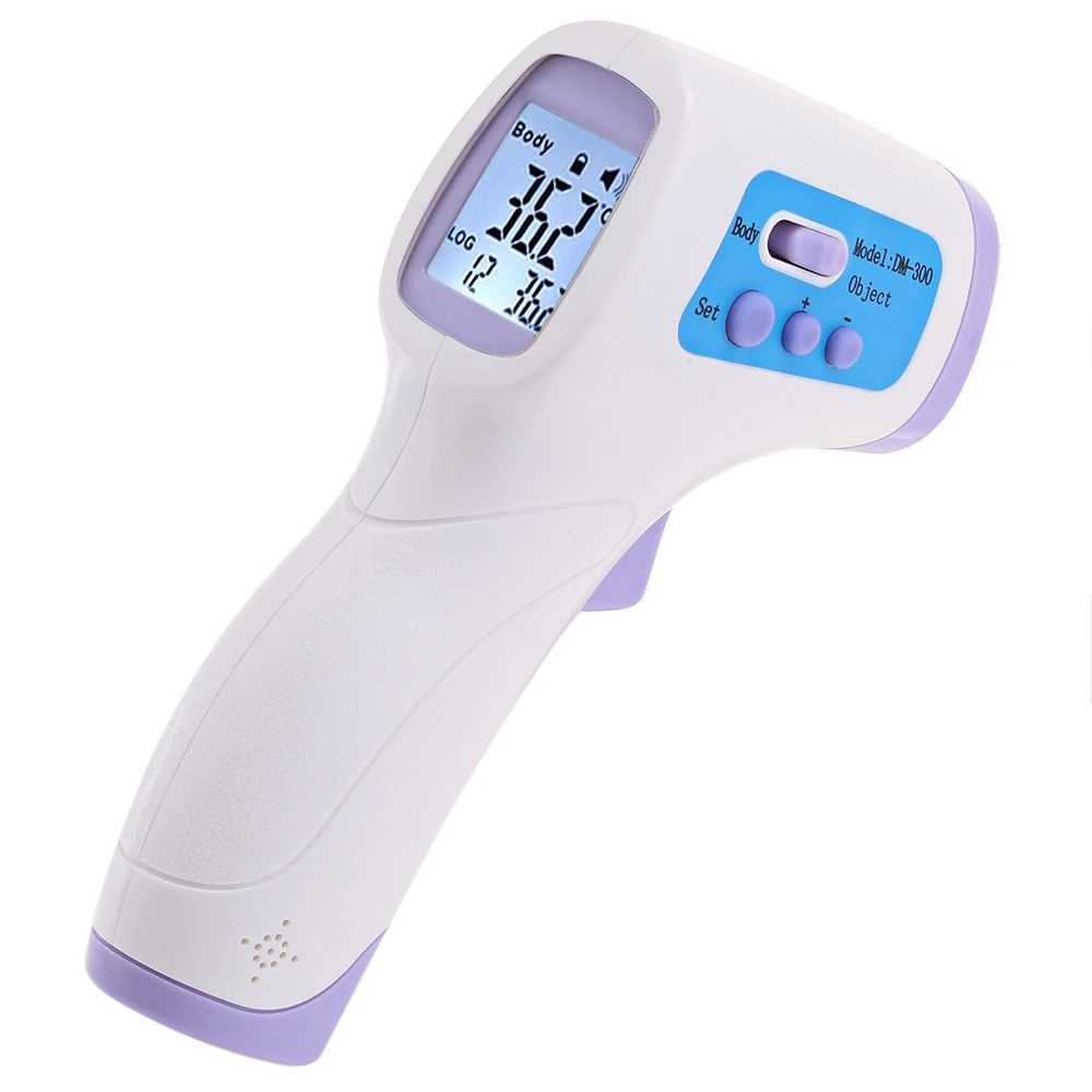 Professional Digital LCD Infrared Thermometer Baby Adult Handheld Thermometers Gun Non-contact Temperature Measurement Device