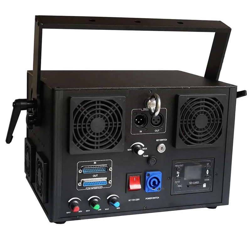 Уличный лазерный программируемый dmx 6 Вт rgb 6000 мВт луч Анимация сценический