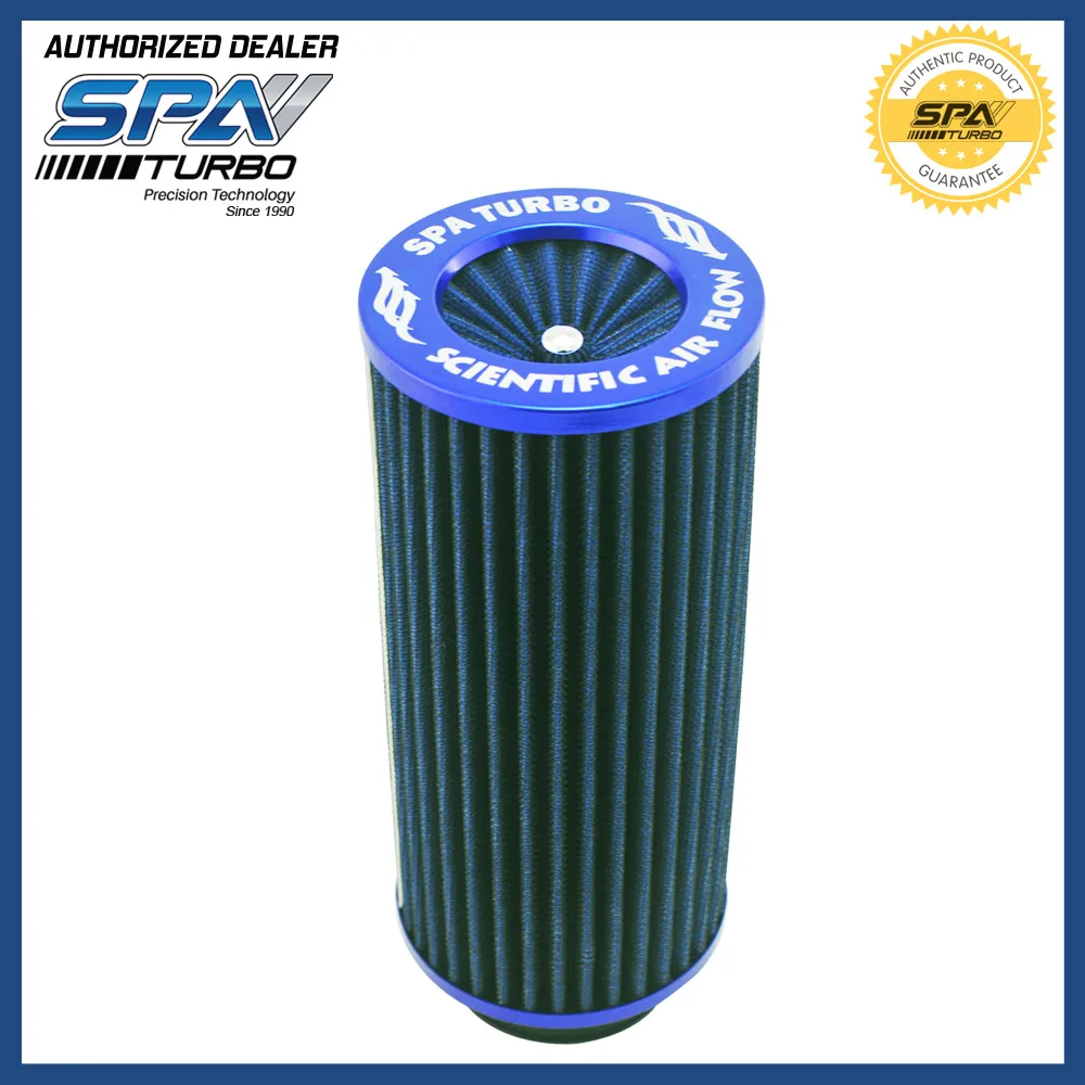 2.5 inch Universal air filter Blue Scientific air flow cone high flow