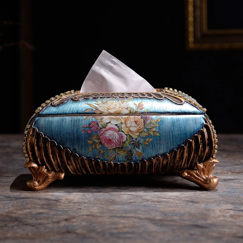 الأوروبية الفاخرة الجديدة منشفة ورقية صناديق ، المنزل الشاي الجداول ، الزخرفية زخارف ، المنزل المتوسط ، الراقية الكرتون