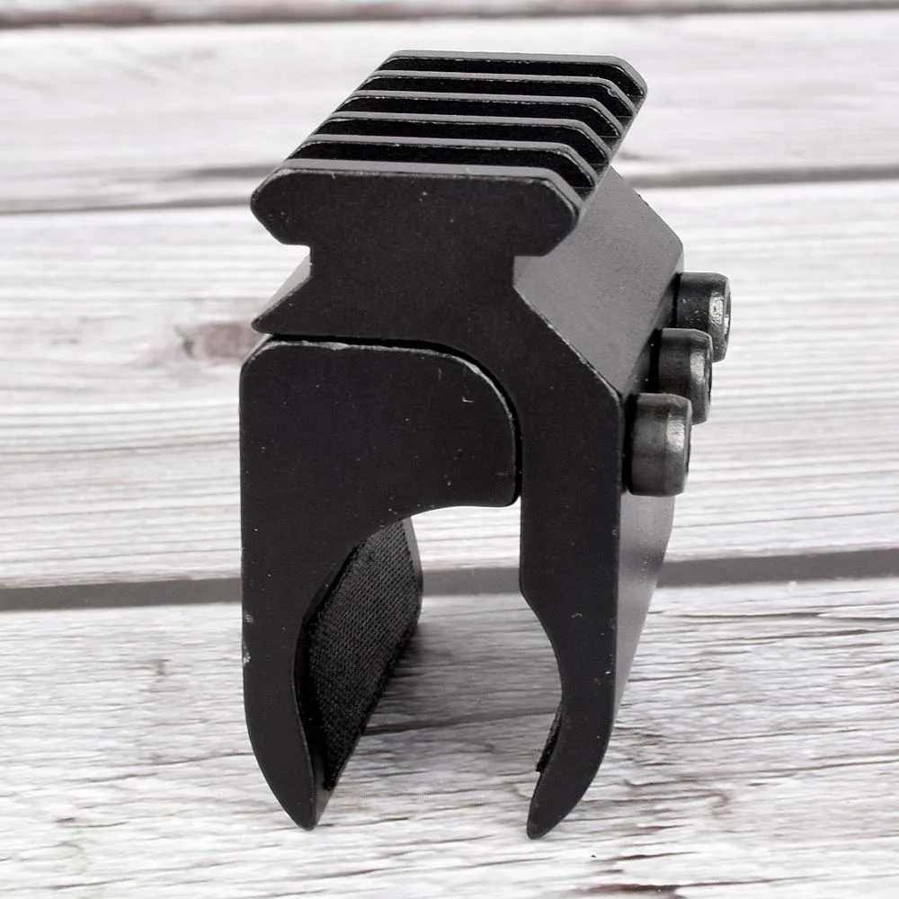 

1pc 2 Single Tube Shotgun Picatinny Rail Adaptor for 20 mm Rail Mount Hunting Tactical Accessories
