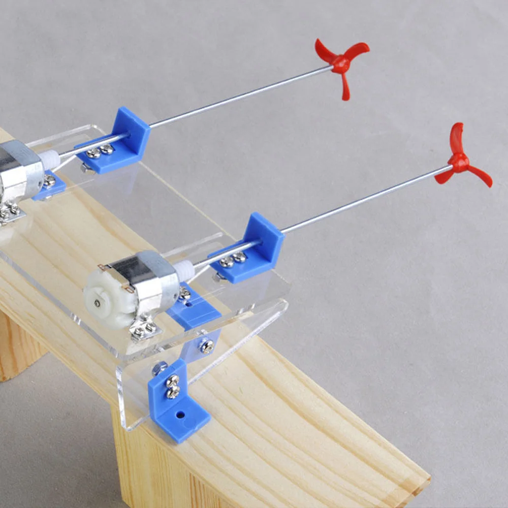

Red Paddles RC Boat Kit Brackets Toy Propeller Motor Shaft Model Hobbies Remote control Watercraft ABS Plastic