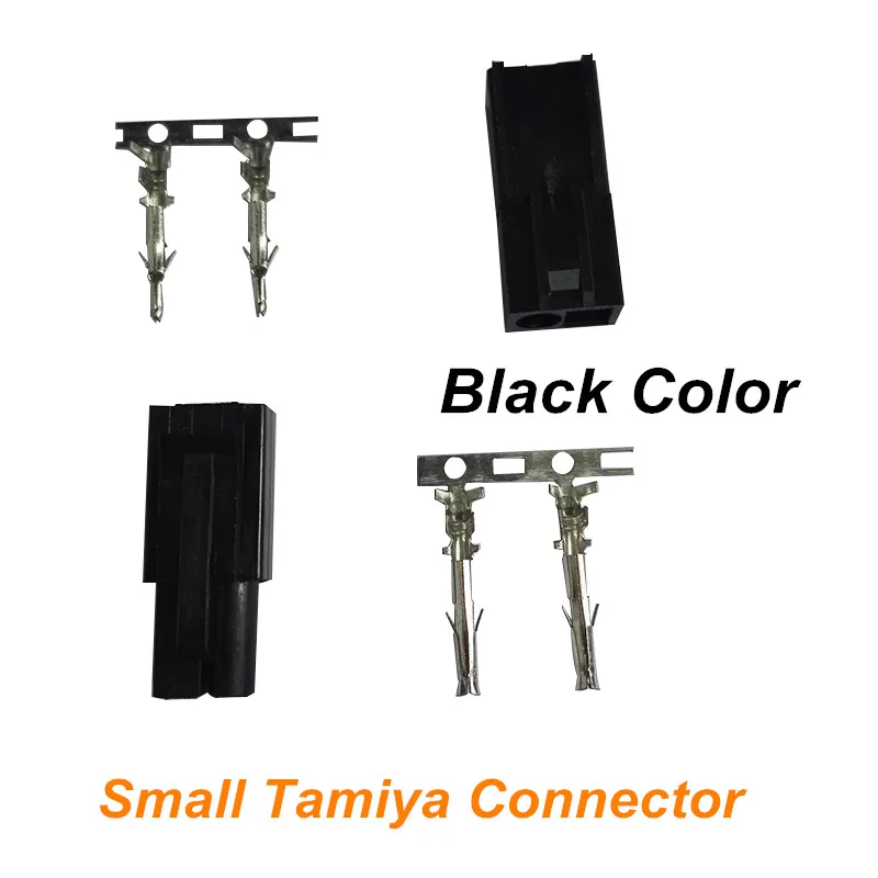 1 пара мини-коннектор Tamiya маленькая штепсельная вилка Tamiya с 2 контактами Lipo разъем батареи для RC зарядное устройство RC автомобиль